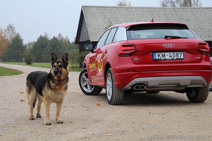 Travelnews.lv ar jauno Audi Q2 apciemo augstas klases viesu namu «Lantus» Vidzemē 186471