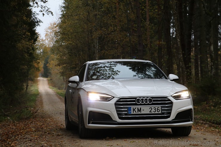 Travelnews.lv redakcija apceļo rudenīgo Vidzemi un Dikļu pils ar jauno Audi A5 Coupe 186636