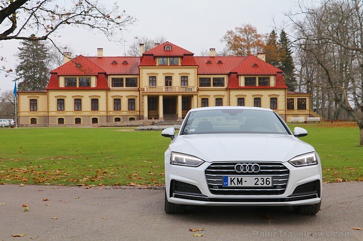 Travelnews.lv redakcija apceļo rudenīgo Vidzemi un Dikļu pils ar jauno Audi A5 Coupe 186653