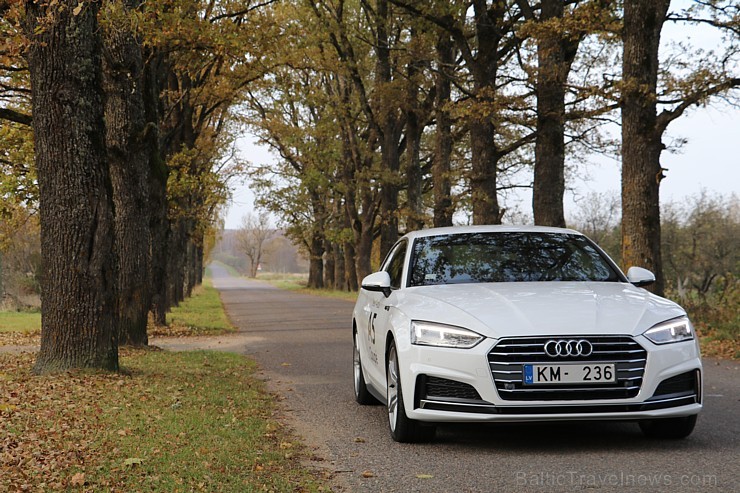 Travelnews.lv redakcija apceļo rudenīgo Vidzemi un Dikļu pils ar jauno Audi A5 Coupe 186656