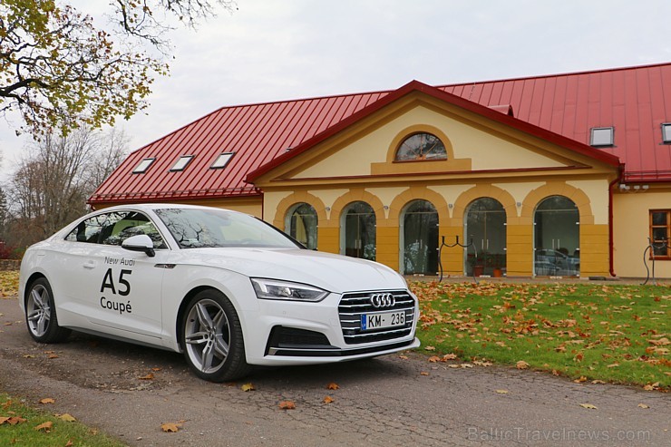 Travelnews.lv redakcija apceļo rudenīgo Vidzemi un Dikļu pils ar jauno Audi A5 Coupe 186657