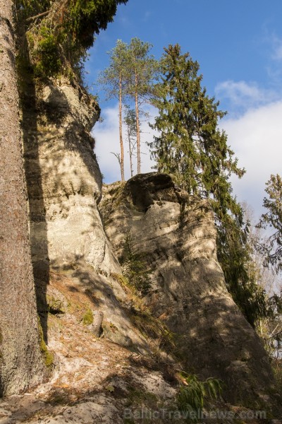 Sietiņiezis ir viens no augstākajiem baltā smilšakmens atsegumiem Latvijā 186790