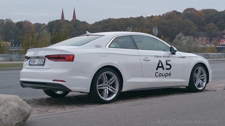 Travelnews.lv redakcija iepazīst jauno Audi A5 Coupe un dodas Rīgas ielās 186806