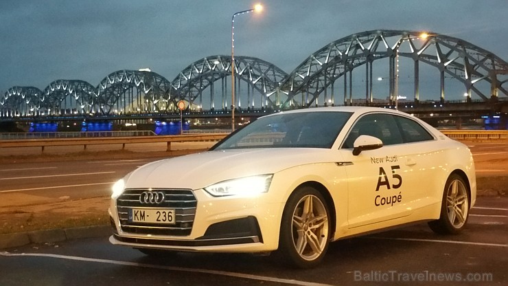 Travelnews.lv redakcija iepazīst jauno Audi A5 Coupe un dodas Rīgas ielās 186823