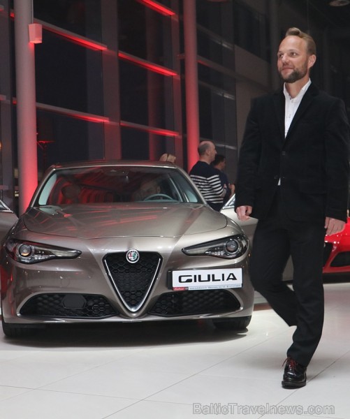 «Autobrava» prezentē 12.11.2016 vienu no ātrākajiem Eiropas automobiļiem «Alfa Romeo Giulia» 187776