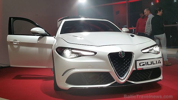 «Autobrava» prezentē 12.11.2016 vienu no ātrākajiem Eiropas automobiļiem «Alfa Romeo Giulia» 187777