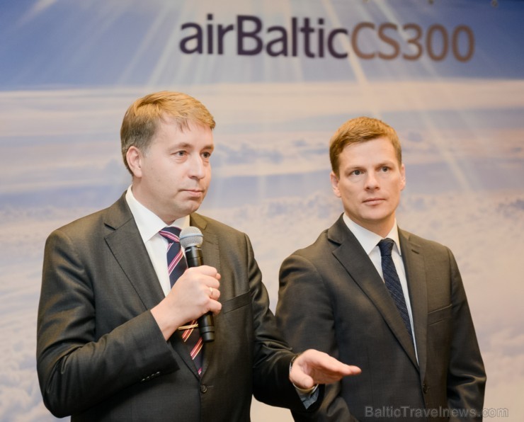 AirBaltic veic pirmo demo lidojumu virs latvijas ar jauno Bombardier CS300 lidmašīnu 189165