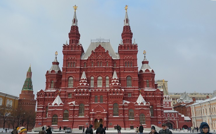 Travelnews.lv apskata Ziemassvētku tirdziņu Sarkanajā laukumā Maskavā. Atbalsta: Baltic Travel Group un Aeroflot 189906