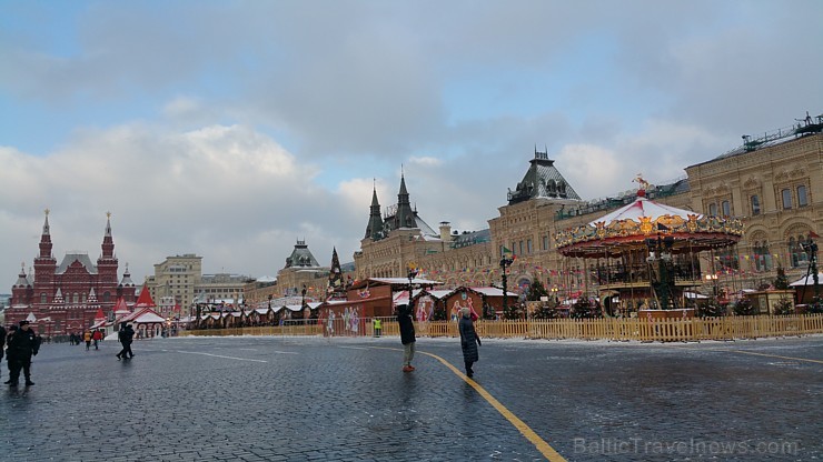 Travelnews.lv apskata Ziemassvētku tirdziņu Sarkanajā laukumā Maskavā. Atbalsta: Baltic Travel Group un Aeroflot 189915