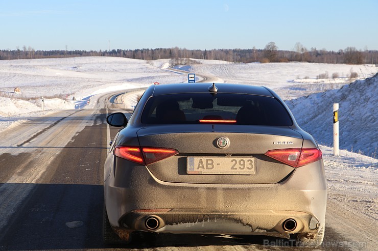 Travelnews.lv redakcija 3 dienas apceļo Vidzemi ar jauno Alfa Romeo Giulia 2.2 180 MJet AT Super 191113