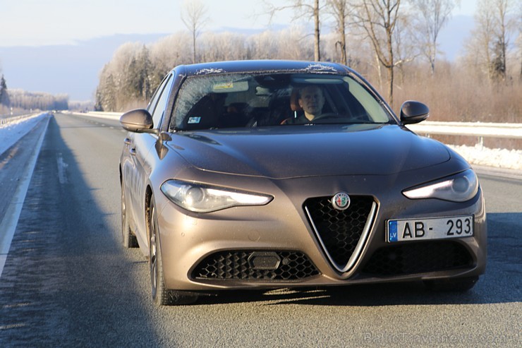 Travelnews.lv redakcija 3 dienas apceļo Vidzemi ar jauno Alfa Romeo Giulia 2.2 180 MJet AT Super 191117