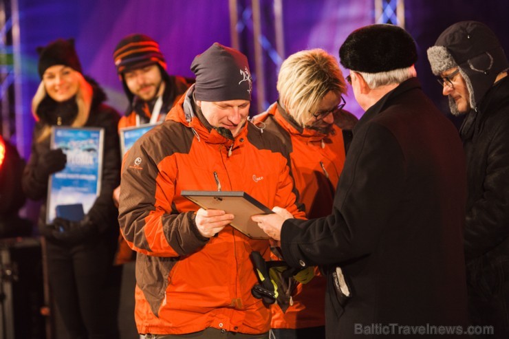 Apbalvoti 19. Starptautiskā Ledus skulptūru festivāla laureāti 192780