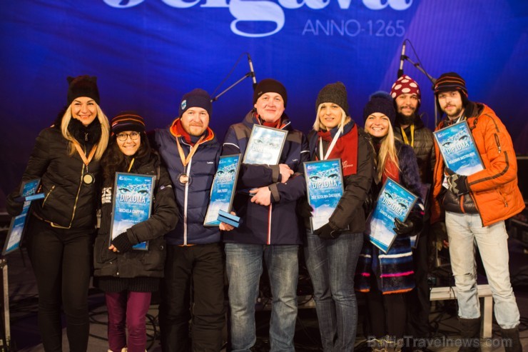 Apbalvoti 19. Starptautiskā Ledus skulptūru festivāla laureāti 192782