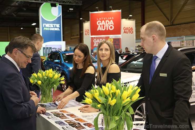 Ķīpsalas izstādē «Auto 2017» prezentējas miljonu vērtais Betmena auto 194821