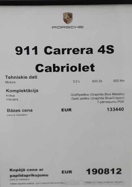 «Porsche Latvija» 28.04.2017 ar garšīgām restorāna «Entresol» uzkodām prezentē ekskluzīvus Porsche modeļus 196134