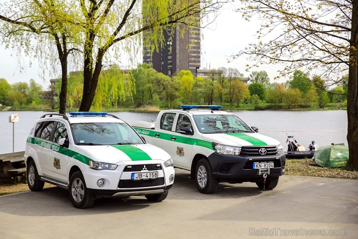 Rīgas pašvaldības policija atrāda gatavību 2017.gada peldsezonai 197569