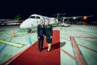Svinīgā gaisotnē aizlidojis pirmais «AirBaltic» reiss uz Liepāju 24