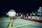 Svinīgā gaisotnē aizlidojis pirmais «AirBaltic» reiss uz Liepāju 25