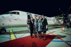 Svinīgā gaisotnē aizlidojis pirmais «AirBaltic» reiss uz Liepāju 30