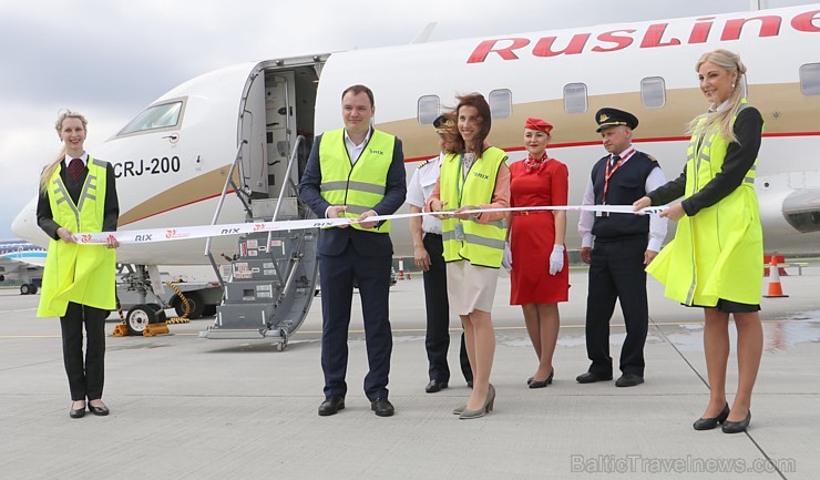 Regulārus lidojumus no Rīgas uz Domodedovo Maskavā uzsāk lidsabiedrība «RusLine» 198660