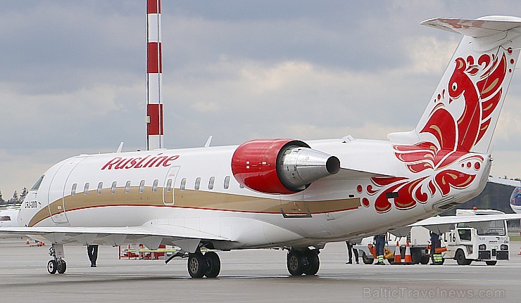 Regulārus lidojumus no Rīgas uz Domodedovo Maskavā uzsāk lidsabiedrība «RusLine» 198686