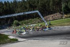 Rīgā «Rotax Nordic Challenge» spēkus mērījuši sporta kartingi 43