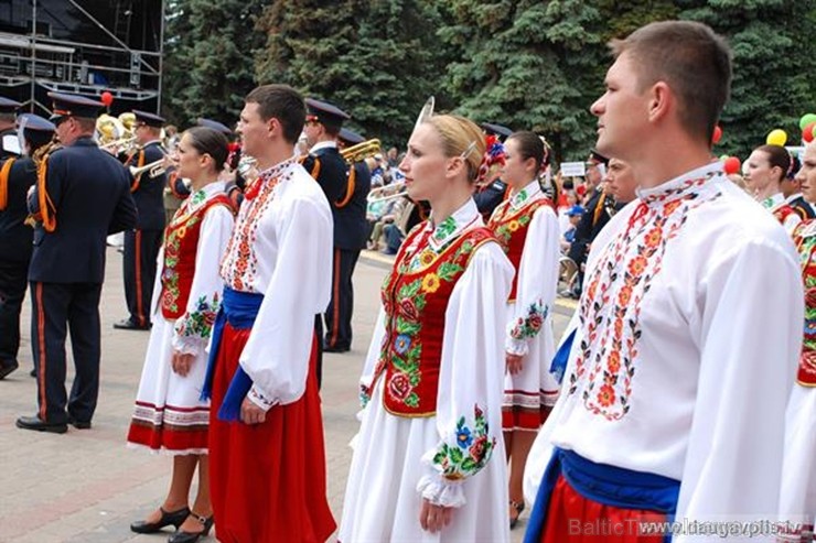 Daugavpilī  krāšņi un daudzveidīgi aizvadīti pilsētas svētki 200895