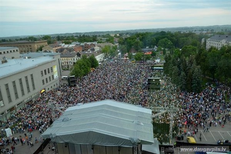 Daugavpilī  krāšņi un daudzveidīgi aizvadīti pilsētas svētki 200919