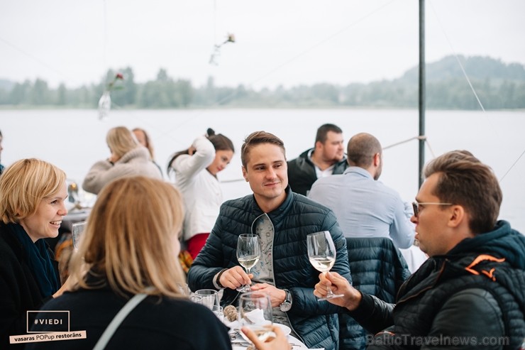 Baltijā pirmo reizi realizēts VAKARS UZ EZERA - jeb vasaras POP-up restorāns Kāla ezerā 201483