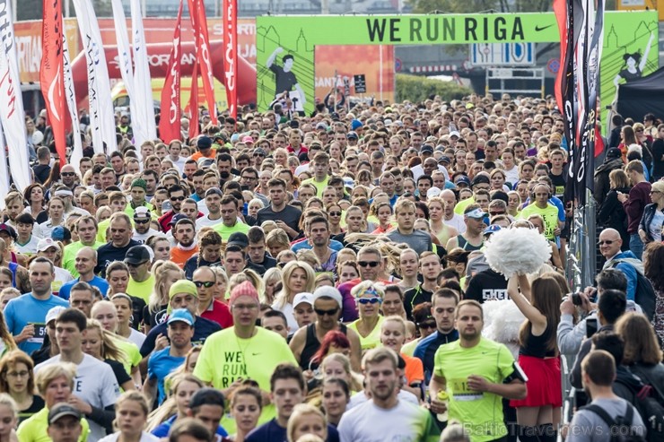 Rīgas centrā notiekošajā rudens skrējienā «We Run Riga» dalību ņem vairāk nekā 9000 skrējēju 206815