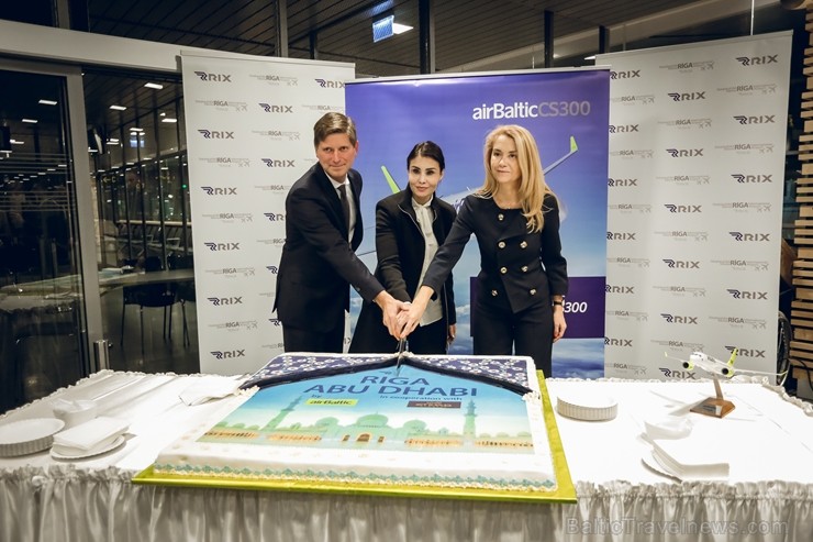 airBaltic svinīgi uzsācis lidojumus no Rīgas uz Abu Dabī 209990