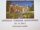 Lūznavas muižā 10.11.2017 notiek Latgales tūrisma konference 2