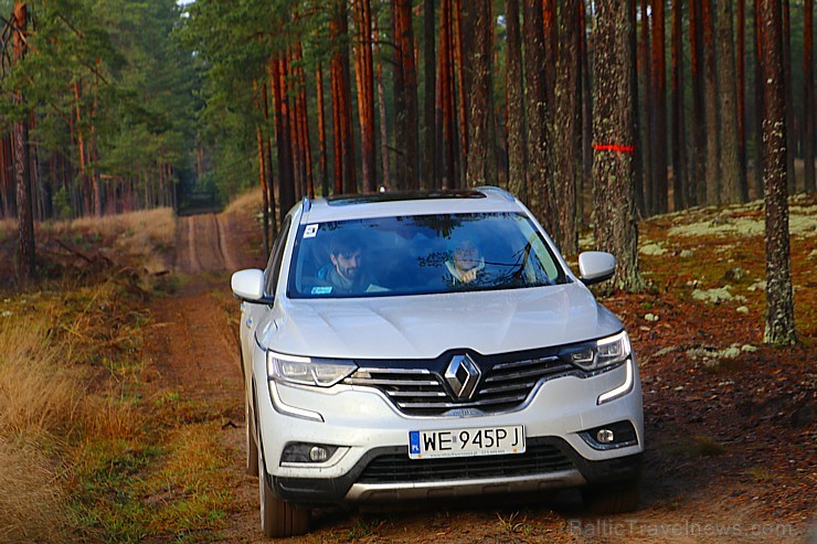 Travelnews.lv meža ceļos iepazīst trīs vāģus - Renault Captur, Renault Koleos un Renault Kadjar 211569