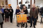 Rīgā atklāta itāļu mākslinieka Mateo Boato gleznu izstāde «DANCING HOUSES» 35
