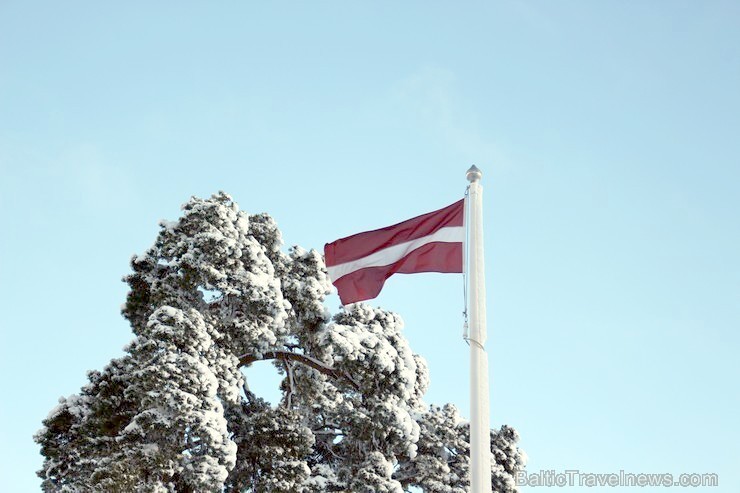 Ventspils «Lemberga hūtē» bauda sniegu, bet gaida salu, lai tas varētu noturēties 212872