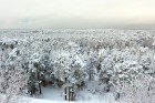 Ventspils «Lemberga hūtē» bauda sniegu, bet gaida salu, lai tas varētu noturēties 16