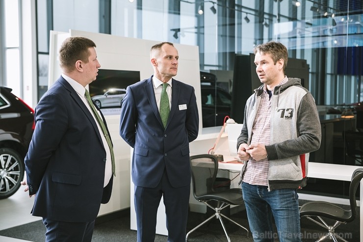Latvijā 12.03.2018. tiek prezentēts jaunais un elegantais Volvo V60 Foto: balticpictures.lv 218752