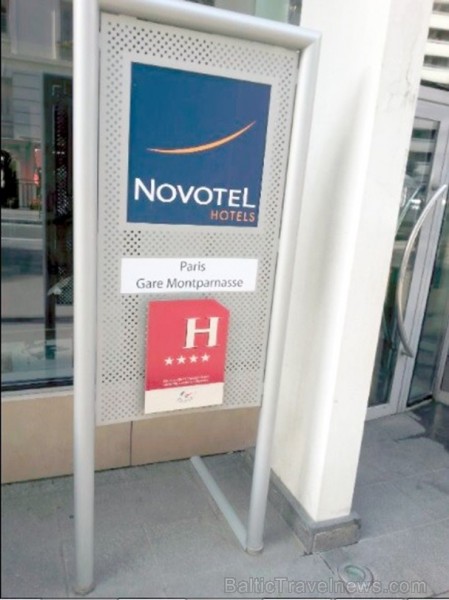 Travelnews.lv pārnakšņo Parīzes 4 zvaigžņu viesnīcā «Novotel Paris Centre Gare Montparnasse» 220425