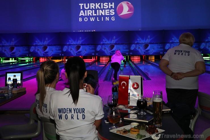 Lidsabiedrība «Turkish Airlines» rīko Latvijas tūrisma firmām divu dienu boulinga turnīru 221612