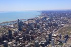 Travelnews.lv apmeklē Čikāgas augstākās ēkas Vilisa torņa skata platformu «Skydeck Chicago». Atbalsta: Finnair 2