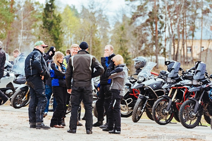Par godu Latvijas valsts simtgadei, 100 motociklisti dodas braucienā cauri Latvijai 222127