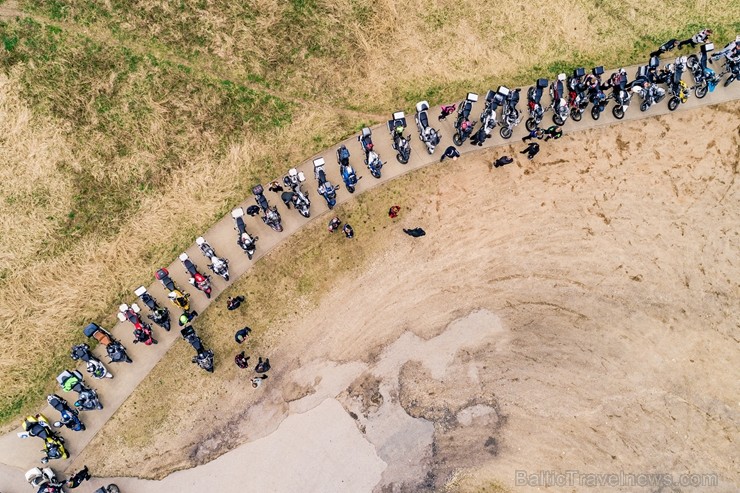 Par godu Latvijas valsts simtgadei, 100 motociklisti dodas braucienā cauri Latvijai 222137