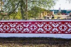 Vecmīlgrāvieši Latvijai simtgadē dāvina latviski apgleznotu sienu 14