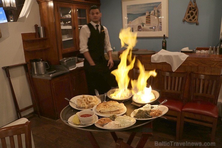 Travelnews.lv iepazīst grieķu restorānu «Santorini» Čikāgā. Atbalsta: Finnair 222729