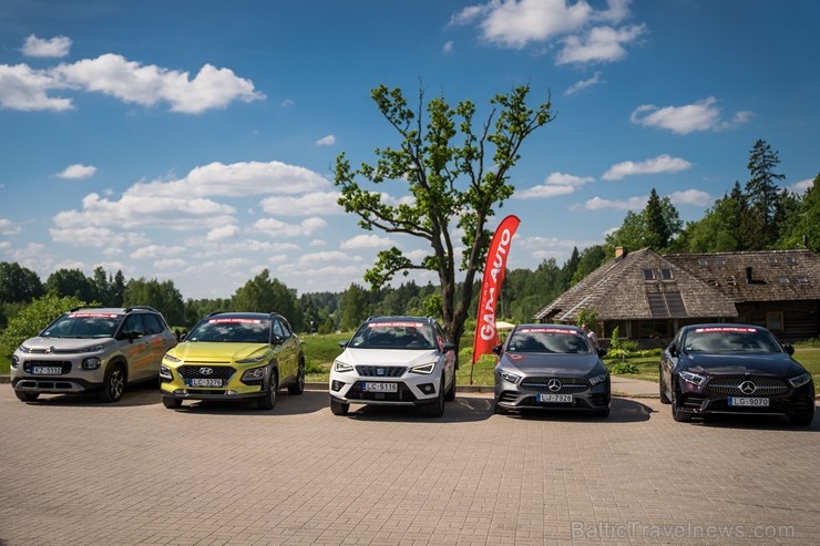 Turaidā izmēģina pirmos 11 «Latvijas Gada auto 2019»  konkursam pieteiktos automobiļus 224388