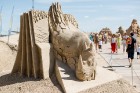 Jelgavā  aizvadīts jau 12. Starptautiskais smilšu skulptūru festivāls 25
