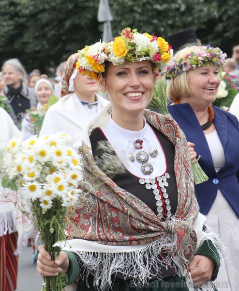 Dziesmu un deju svētku atklāšanas gājiens 1.07.2018 pulcē Rīgā visus Latvijas novadus 226521