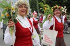 Dziesmu un deju svētku atklāšanas gājiens pulcē Rīgā visus Latvijas novadus (101-200) 52