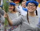 Dziesmu un deju svētku atklāšanas gājiens pulcē Rīgā visus Latvijas novadus (301-400) 13