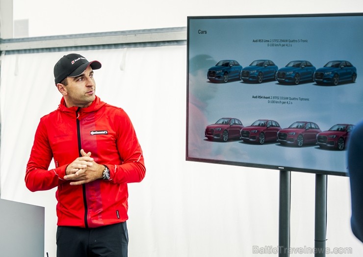 Travelnews.lv izmēģina Audi RS 3 un Audi RS 4 dinamiskās īpašības Biķernieku trasē 226840